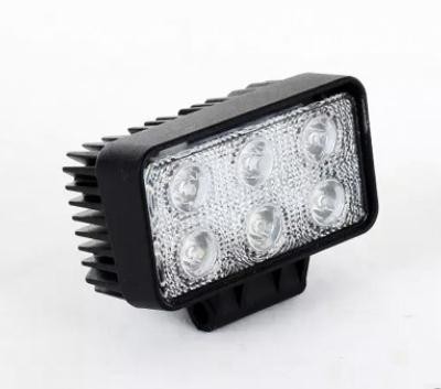 Auto+Lighting+System 4" Square led flood light 4inch led work light 18w led tractor forklift light