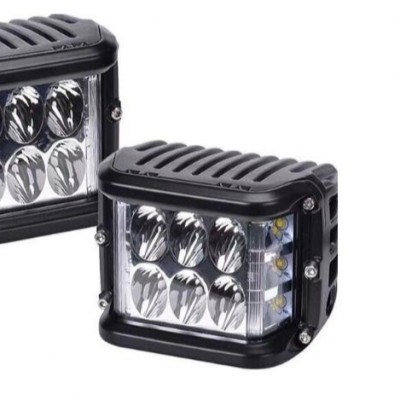 Dual Side Led Cube 45W Led Work Light Off Road Led Light Driving Light Super Bright for SUV Truck Car ATVs: Automotive