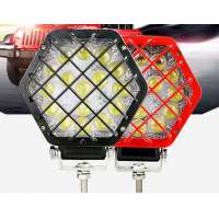 48W Auto 5D lens LED work light With the grid LED Headlight